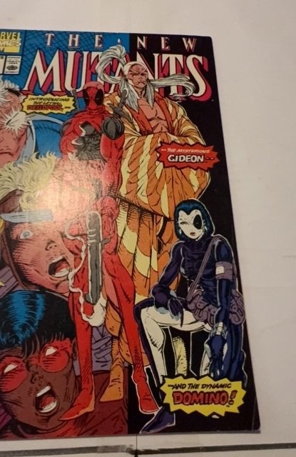 The New Mutants #98 (1991)first Deadpool Newstand