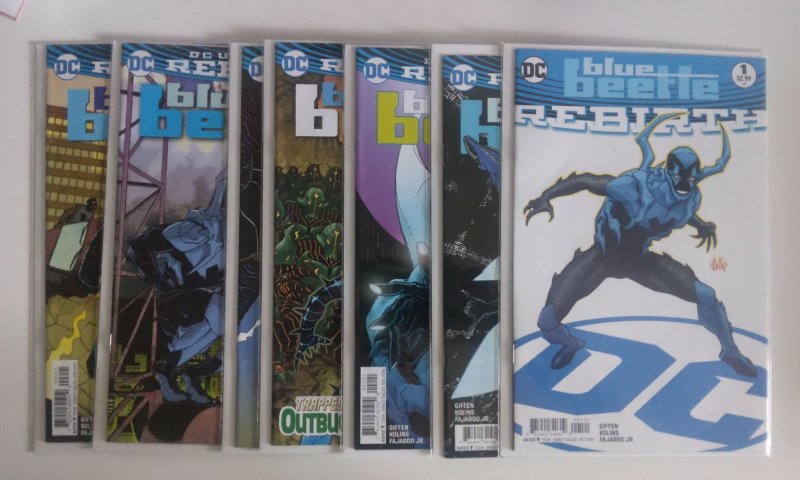Blue Beetle (2016) #1-14, Rebirth #1 Giffen Kolins 2 3 4 5 6 7 8 9 10 11 12 13