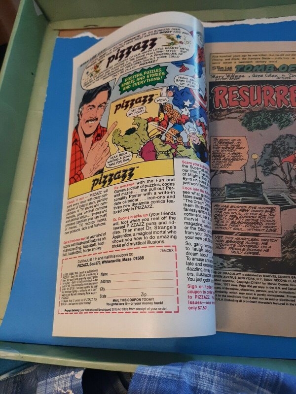 THE TOMB OF DRACULA #61. SUPER CONDITION! SEE PICS.
