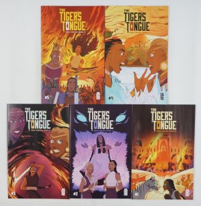 The Tiger's Tongue #1-5 VF/NM complete series All B variants ; Mad Cave (B)