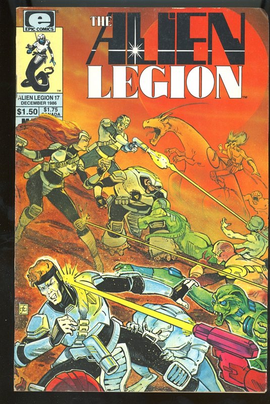 Alien Legion #17 (1986) Alien Legion