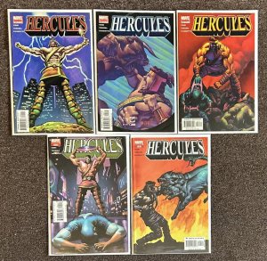 Hercules #1,2,3,4,5 Marvel Limited Series 2005 Complete Set Lot