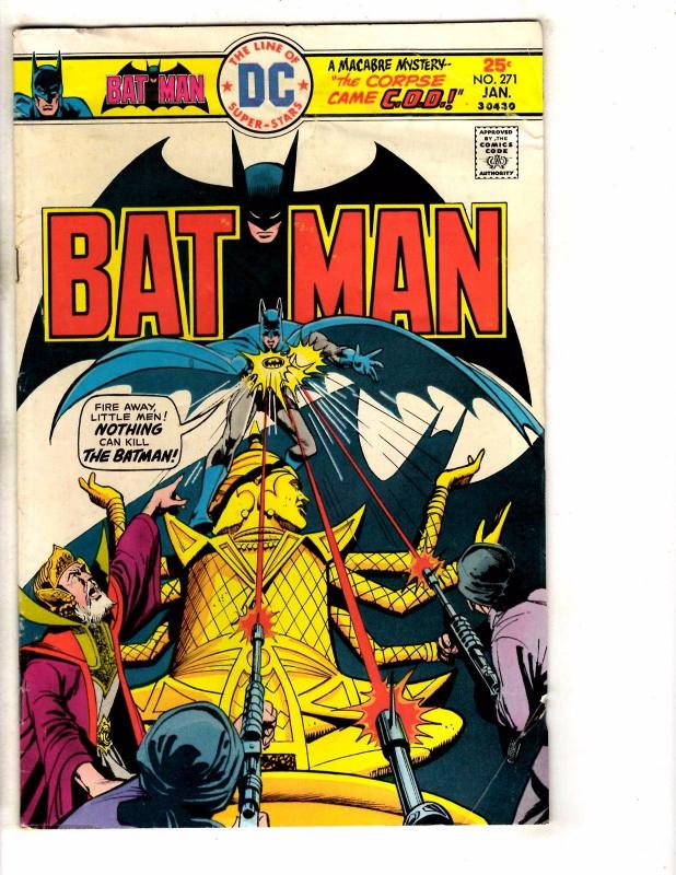 Batman # 271 VG DC Comic Book Joker Robin Gotham Catwoman Batgirl Ivy J276