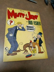 Mutt And Jeff 28 June 1947 Bud Fisher DC Comics Golden age flash Wonder woman ad