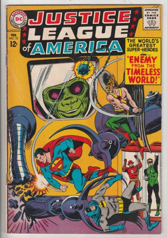 Justice League of America #33 (Feb-65) FN/VF Mid-High-Grade Justice League of...