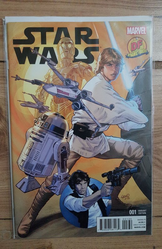 Star Wars #1 Dynamic Forces Cover (2015)