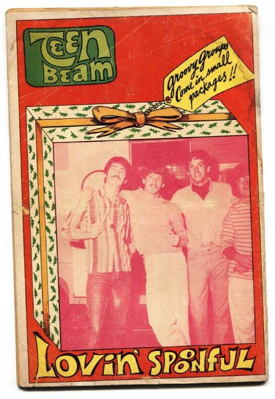 Teen Beam #2  comic book 1967-DC-Monkees Simon and Garfunkel
