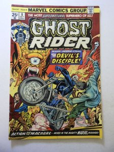 Ghost Rider #8 (1974) FN Condition MVS Intact