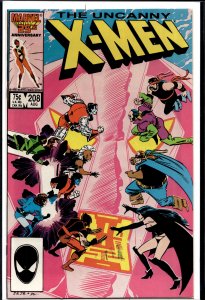 The Uncanny X-Men #208 (1986) X-Men