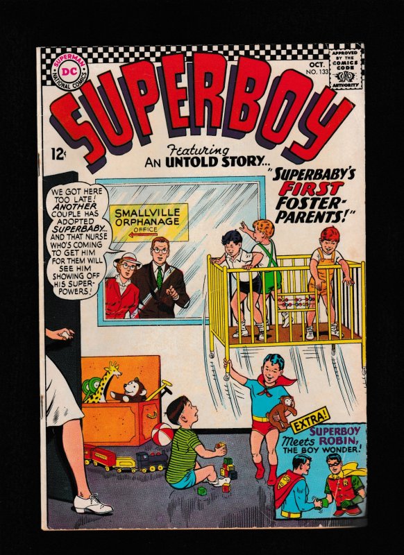 Superboy #133 (1966) FN+
