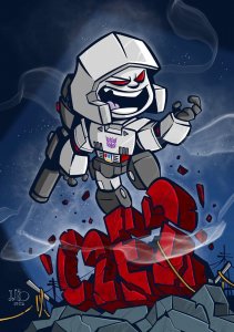 TRANSFORMERS #19 (2025) FREELY ABRIGO C2E2 EXCLUSIVE FOILVARIANT IMAGE NM.