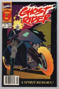 Ghost Rider #1 | 1st App Danny Ketch & Deathwatch (Marvel, 1990) GD/VG 