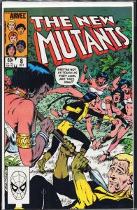 The New Mutants #8 (1983) New Mutants [Key Issue]