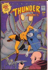 THUNDER Agents #17 1967-Tower Comics-Dynamo-Tuska-Wood-VG/FN