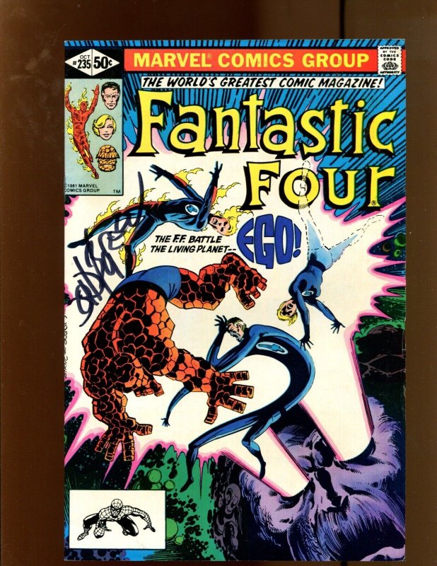 Fantastic Four #235 - SIGNED BY JOHN BYRNE! (9.0) 1981