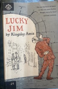 Lucky Jim, Kingsley AMIS, 1961,256p