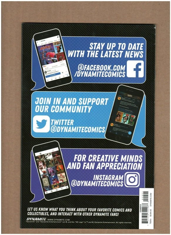 Vampirella Mindwarp #2 Dynamite Comics Cover B 2022 Vampires Horror VF+ 8.5 