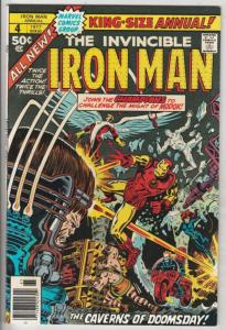 Iron Man Annual #4 (Jan-77) NM Super-High-Grade Iron Man