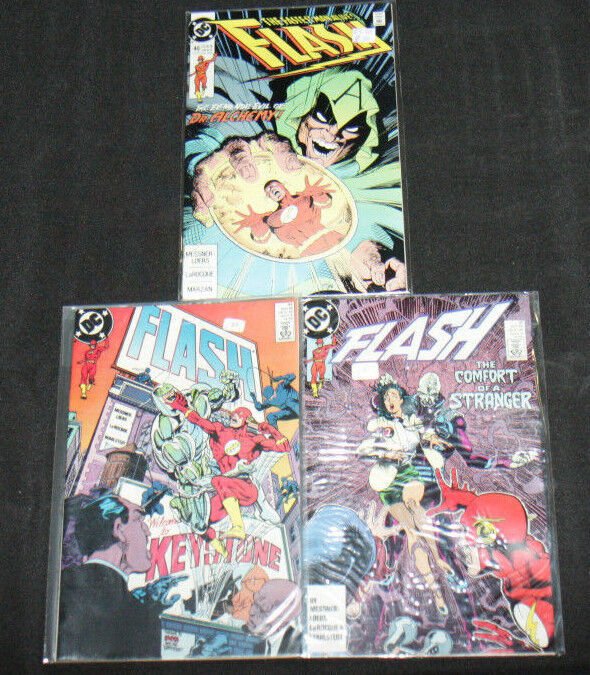 THE FLASH COPPER AGE COMIC LOT 43PC (VF-NM)