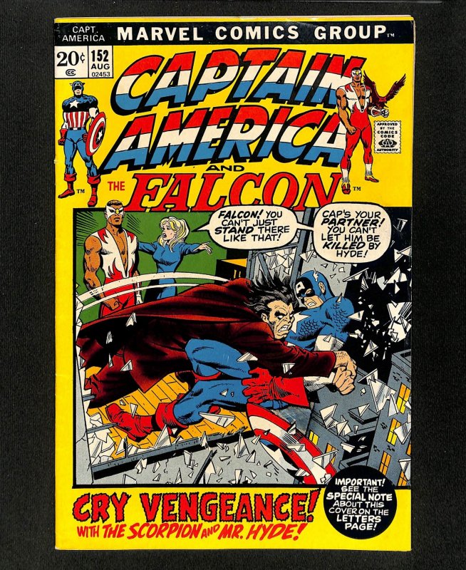 Captain America #152