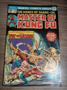 Master of Kung Fu #30 FN Marvel Comics c198