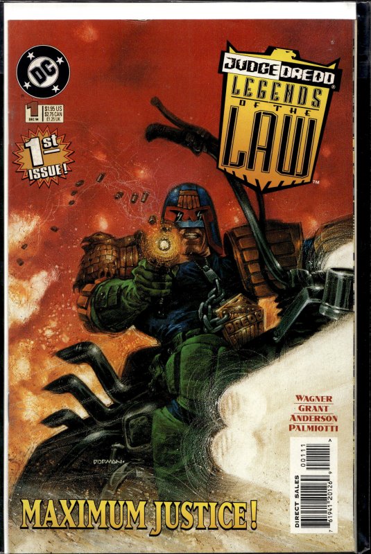 Judge Dredd Legends of the Law #1 (1994) Judge Dredd