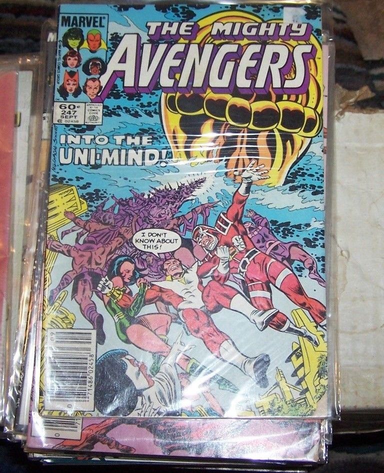 Avengers #247 Star fox eternals Marvel Comics