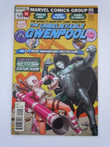 Unbelievable Gwenpool #21 (2017) 2nd Printing