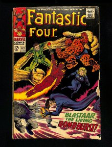 Fantastic Four #63 Blastaar! Sandman!