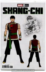 SHANG-CHI (2020 MARVEL) #1 VARIANT 1:10 CHEUNG DESIGN NM G11319
