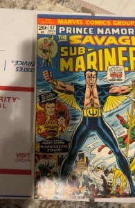 Sub-Mariner #67 (1973)fantastic four/Triton app