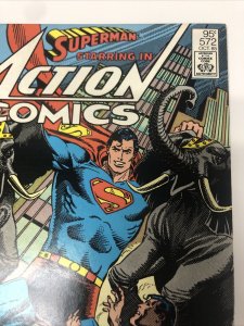 Action Comics (1985) # 572  (FN/VF) Canadian Price Variant • CPV • Craig Boldman