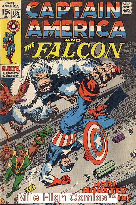 CAPTAIN AMERICA  (1968 Series)  (MARVEL) #135 Fair Comics Book 