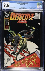 Detective Comics #589 (8/88) Graded CGC 9.6