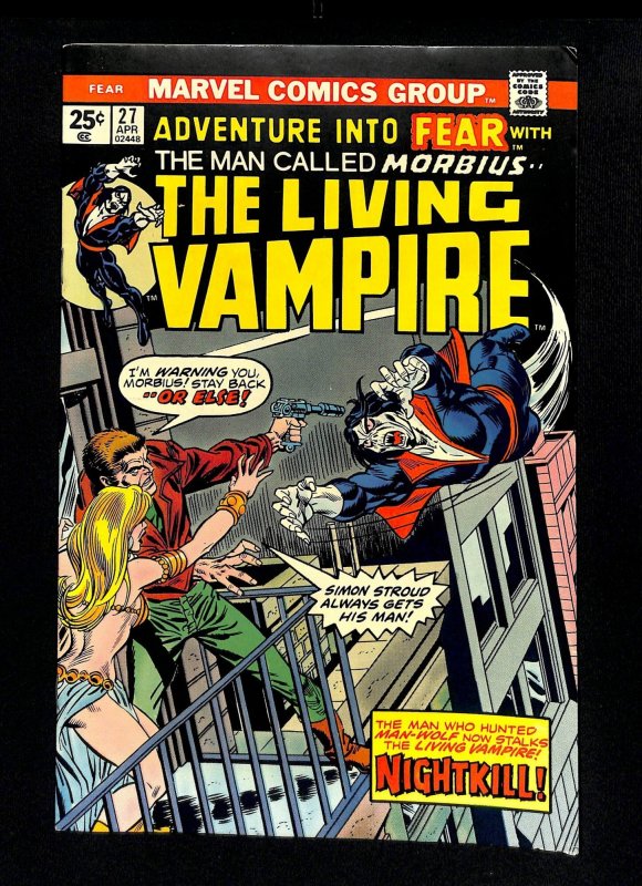 Fear #27 Morbius!