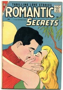 Romantic Secrets #16 1958- Charlton Silver Age Romance-10¢- FN-