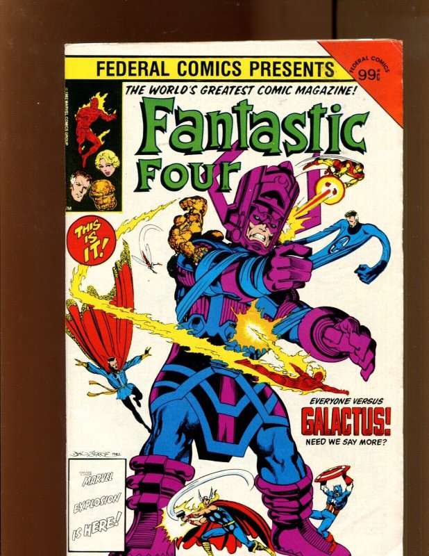 Fantastic Four #2 - John Byrne Art! (7.0/7.5) 1984