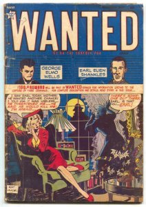 Wanted #23 1949- Golden Age Crime comic VG