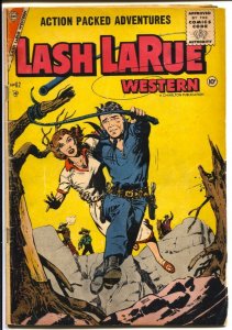 Lash LaRue #62 1956-Charlton-Wild Bill Hickok-VG