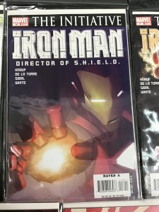7PC INVINCIBLE IRON MAN LOT (9.2) #17-23!! 2007