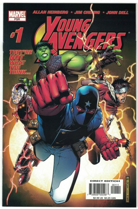 Young Avengers #1 VF/NM; Marvel | 1st appearance of Kate Bishop Patriot Hulking 