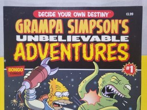 Grampa Simpson's Unbelievable Adventures #1 One Shot 2015 Bongo Comics Low Print