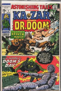 Astonishing Tales #1 (1970) Doctor Doom
