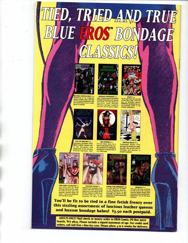 Bondage Girls at War #5 - Eros Comix - 1997 - VF
