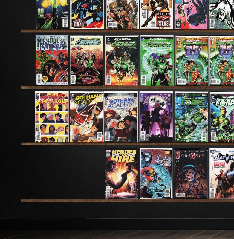 Huge Lot 150+ Comics with Green Lantern, Green Arrow, Gotham Academy & More!