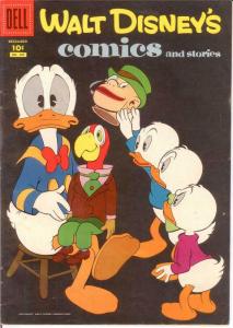 WALT DISNEYS COMICS & STORIES 207 FINE Dec. 1957 COMICS BOOK