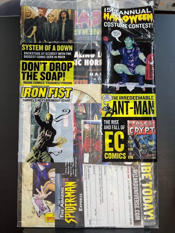 Wizard: The Guide to Comics #181 - X-Men cover WITH EXTRAS