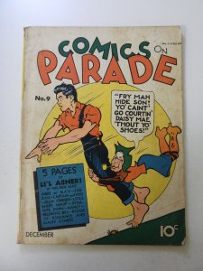 Comics on Parade #9 (1938) VG condition