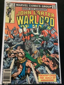 John Carter Warlord of Mars #26 (1979)