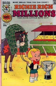 Richie Rich Millions   #76, VF- (Stock photo)
